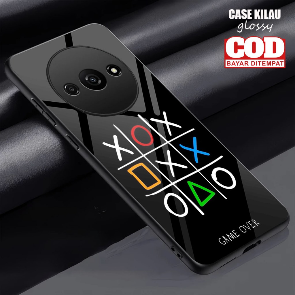HP Latest Glossy Shiny Case for XIAOMI REDMI A3 2024 - Hardcase Softcase Fashion Casing GAME - Protector bumperhp Casing cover can