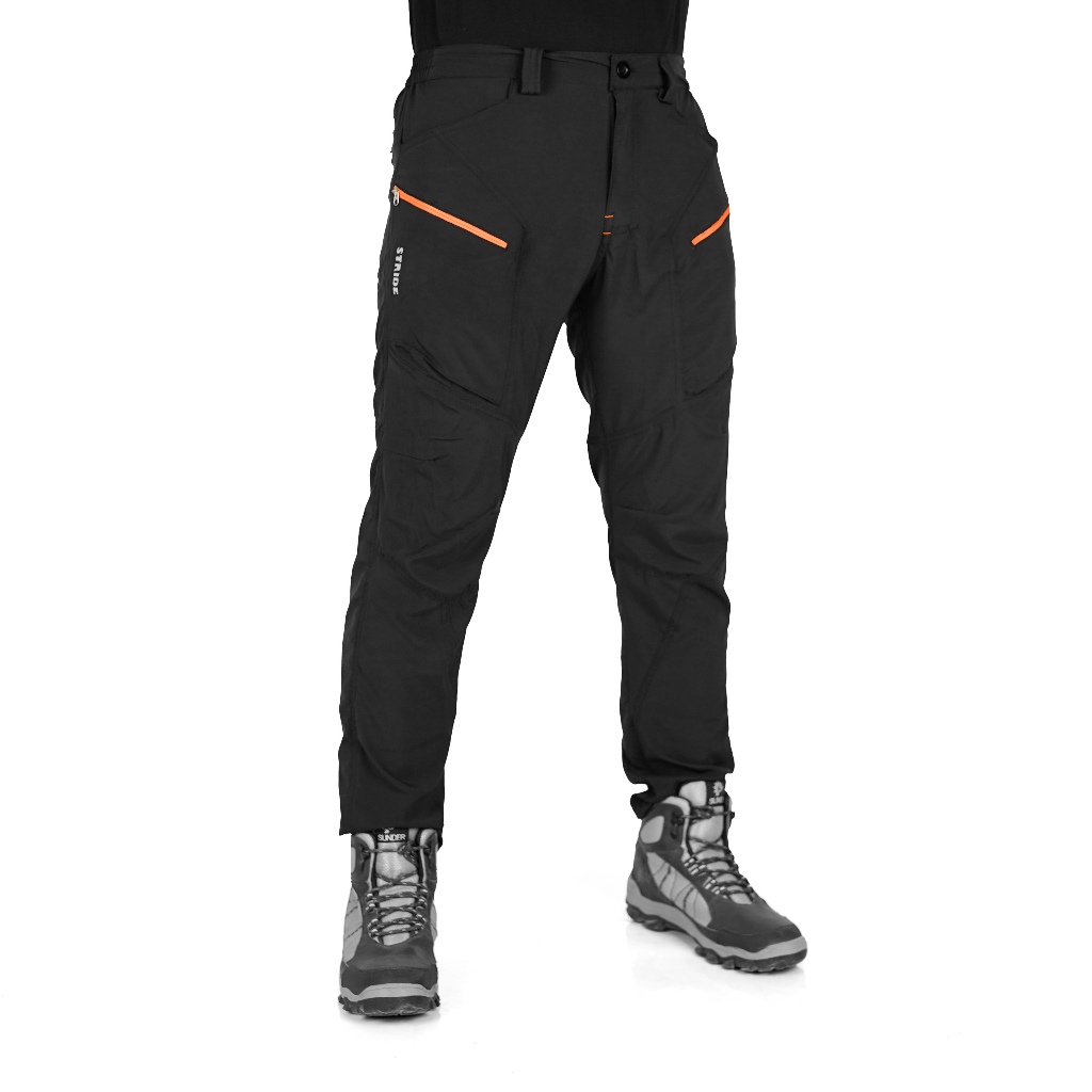 ALL mountain pants zarventure adventure gear black stretch hiking quickdry ALL PANTS