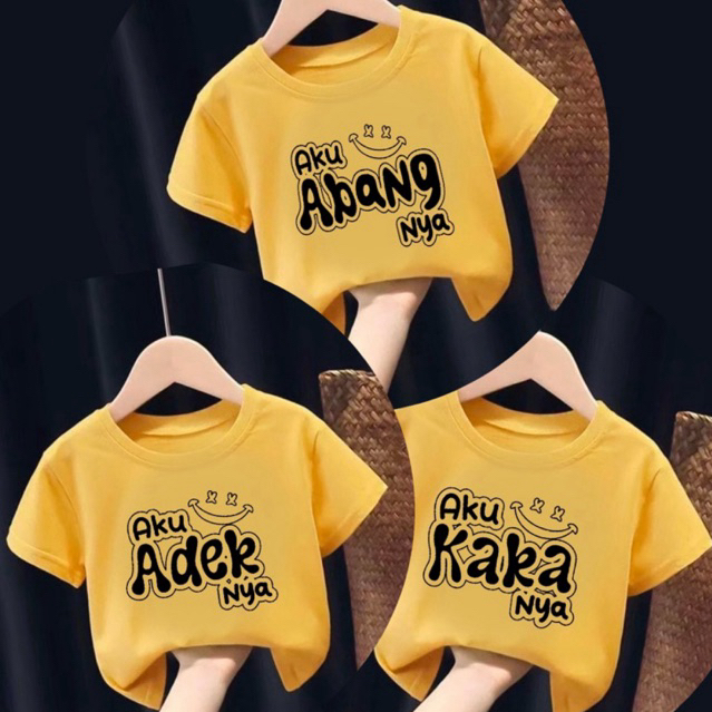 I'm Abang Nyaa Kids T-Shirt Ages 2-16 Years
