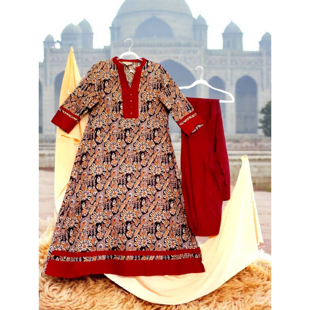 KATUN ANARKALI ANOUK BY MYNTRA COTTON FULLSET LD 100 PB 119 NEW