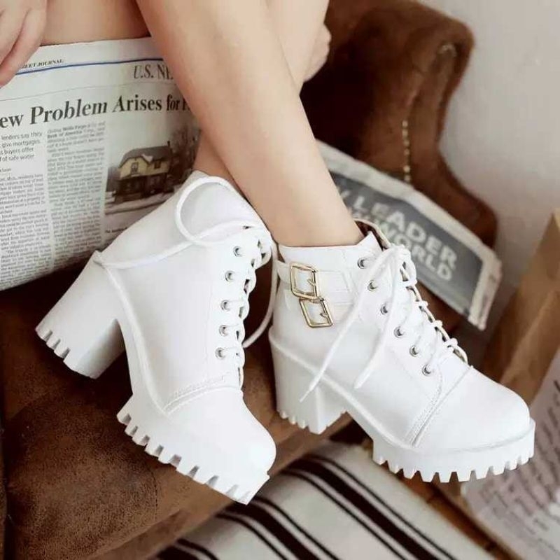 DS KOREAN WOMEN'S BOOTS COWBOY ZIPPER