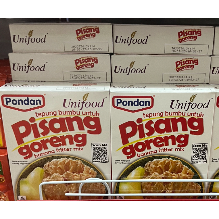 Pondan Unifood Banana Fried Flour Banana Fritter Mix 200gr