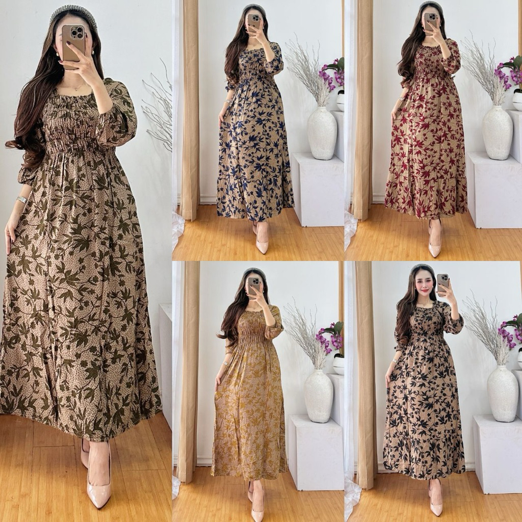 DEVINA DASTER WITH THE LATEST SMOKE MOTIF, SUPER RAYON