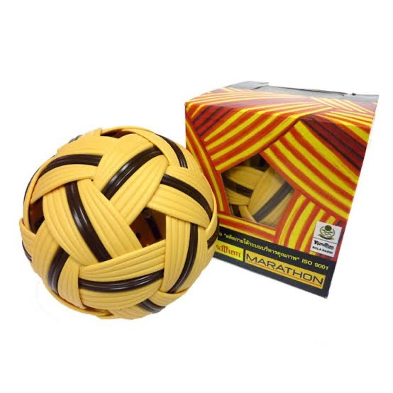 Marathon 301 Takraw Ball - 301 PRO Takraw Football Free Box Import