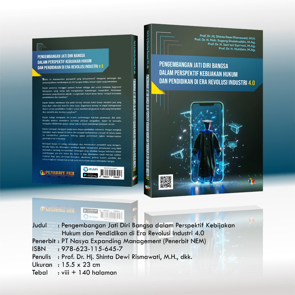 Book on Development of Central Java in the Perspective of Legal Policy and Education in Industrial Revolution 4.0ERA