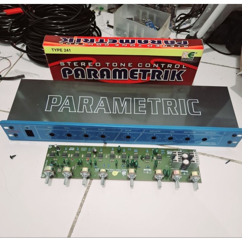 Stereo Parametric Tone control Kit Plus Box