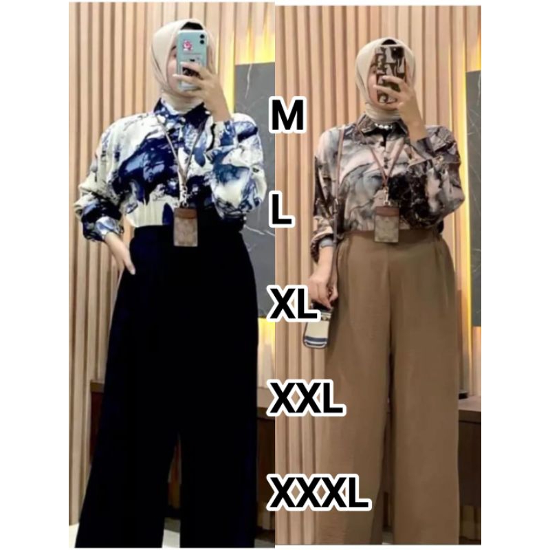 PREMIUM RAYON MIX CRINGKLE AIRFLOW SET