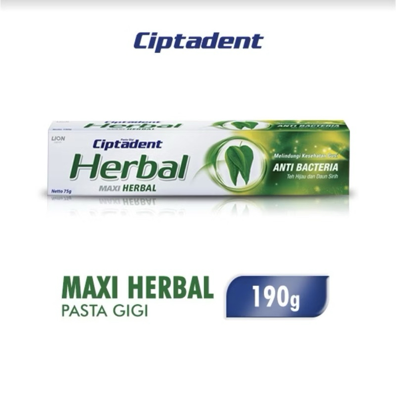 Ciptaden herbal maxi toothpaste 190gr