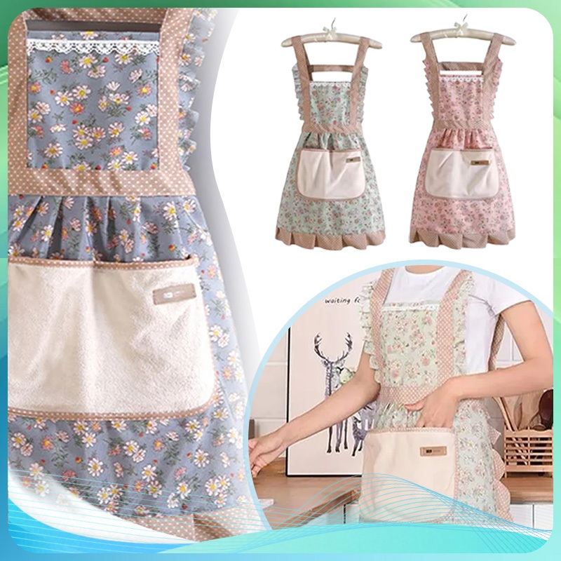 Cute Cooking Apron Korean Kitchen Apron Princess Cooking Apron Korean Cooking Apron