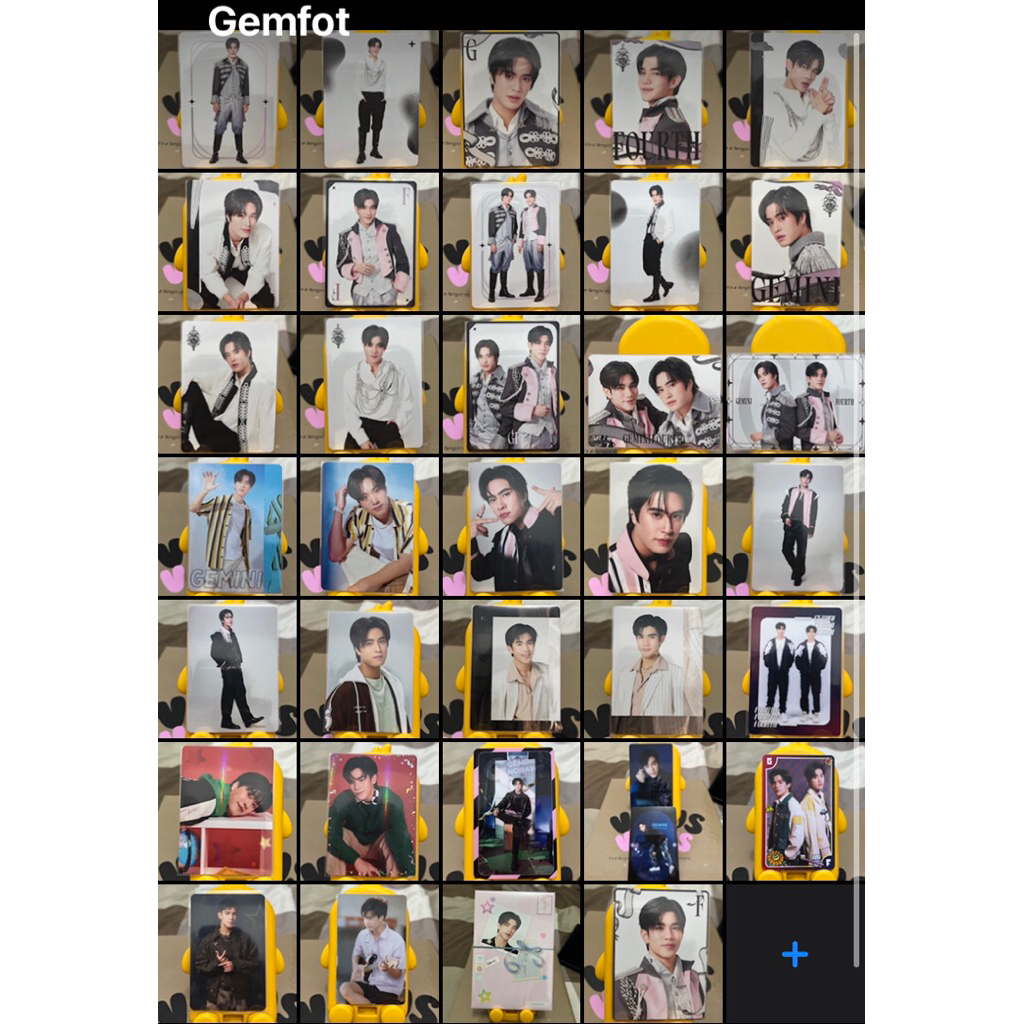 GeminiFourth/Gemini/Fourth merch GMMTV (Fanfest, Mbox, BTS, RTW, Awake, TCTS, Nanning, LOL, Happy Weekend, MSP, Shinning, Japan, trading card Schoolday japan)