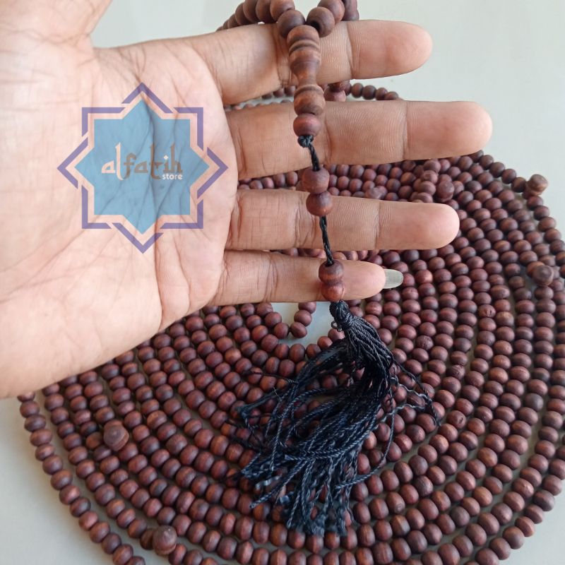 Tasbih kayu walikukun 8mm 1000 butir tasbeh seribu butir