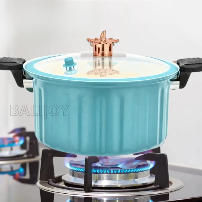 Totipotent Teflon Pressure Cooker / Micro Pressure Cooker Pot Non-Stick Anti-Scratch - Teflon Pressure Cooker Pressure Cooker Pot Non-Stick Multi-Purpose Pressure Cooker