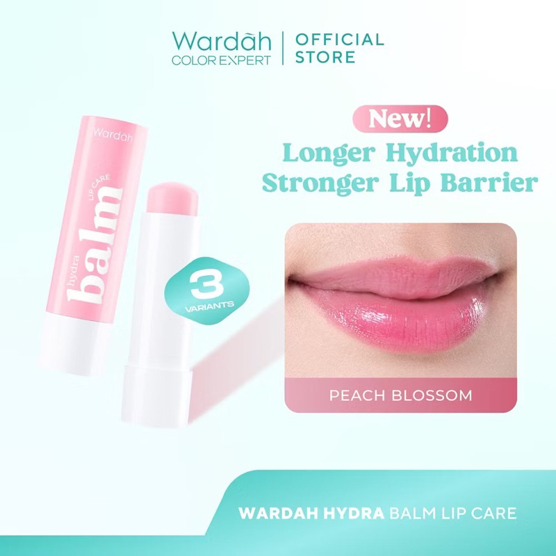 [NEW!] Wardah Hydrabalm Lip Care 4 g - Lip Moisturizer with SPF 15
