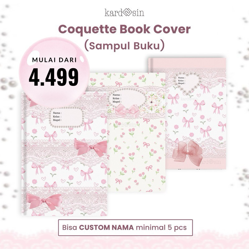 MATA PINK COQUETTE AESTHETICsampul buku LOVE RIBBON FLOWER RIBBONS SIDU BIGBOSS CAMPUS BOXY PREMIUM QUALITY PINTEREST PASTEL VINTAGE FLOWER FLORAL TIKTOK PAPER BOOK COVER NAME WRITING BOOK CLASS SUBJECT SCHOOL SUPPLIES STATIONARY