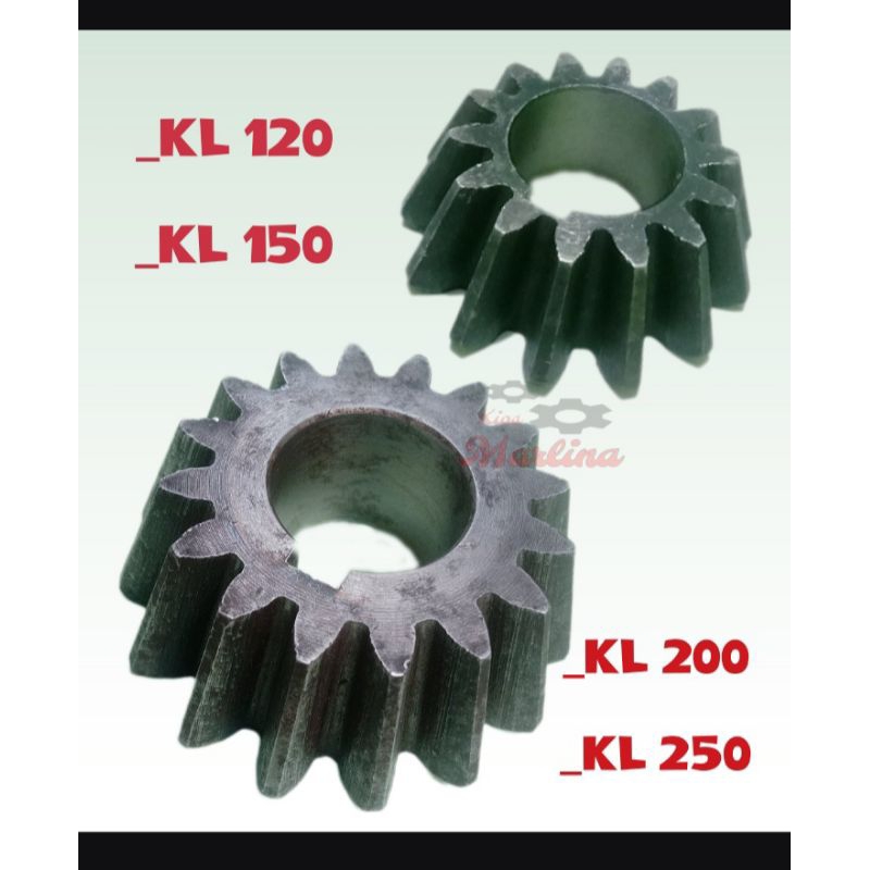 MESIN Small gear/small gear pellet molding machine KL120/KL250
