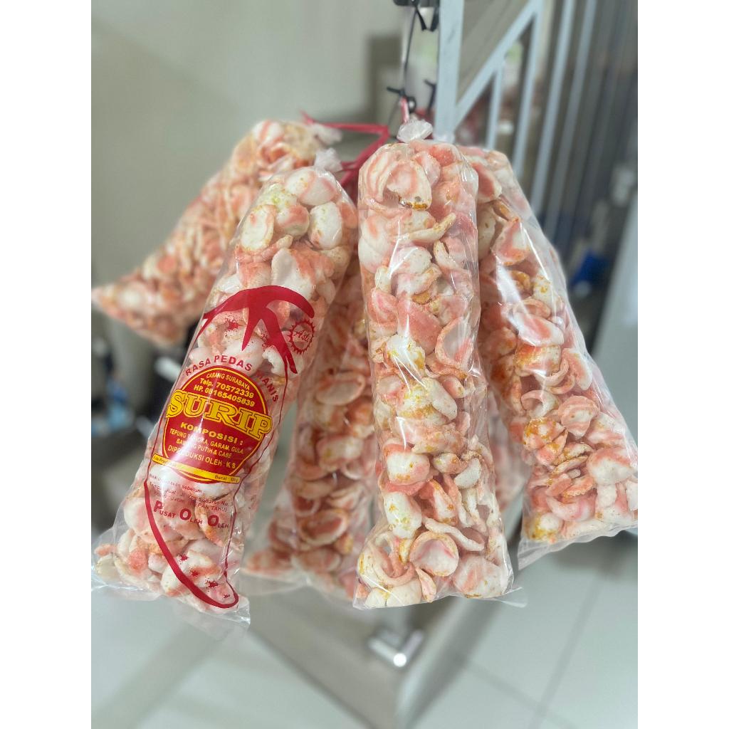 Kediri's signature chili sauce crackers