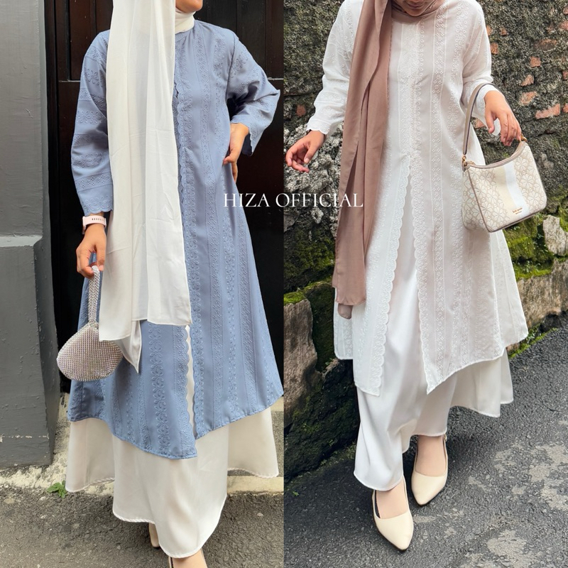 HIZA | Sangrila Tunic Embroidery | Embroidered Clothes | Eid clothes | Women's Clothes | Wedding dress