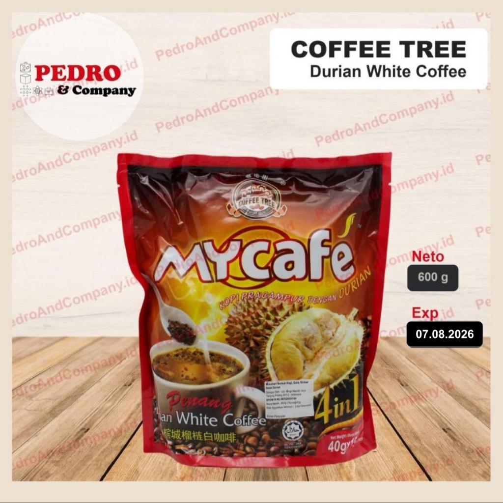 Coffee tree mycafe DURIAN coffee 4in1 15 sachets duren penang coffee