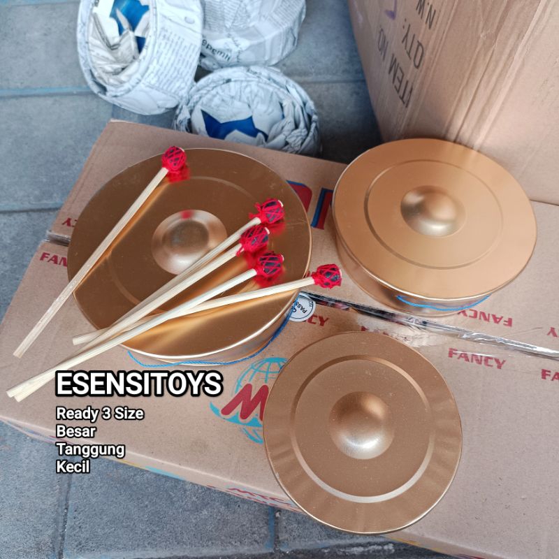Kenong Gamelan Toy Contains 3 Traditional Musical Instruments