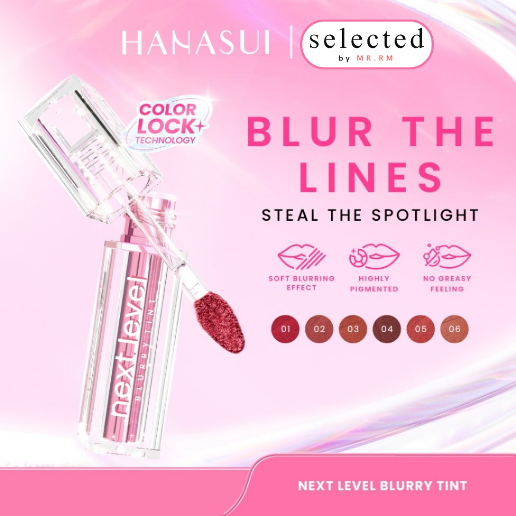 NEW PRODUCT: Hanasui Next Level Blurry Tint - Lip Tint Watery To Blur Lightweight Long Lasting