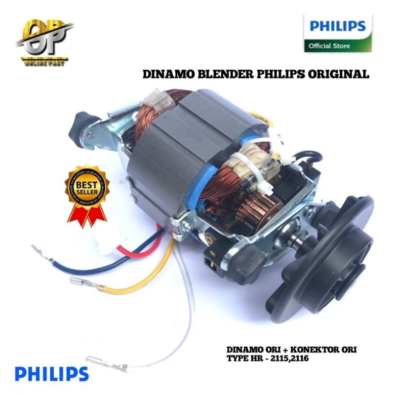 MESIN Philips Blender Machine Dynamo HR - 2115, 2116, 2061, 2071, 1741, 1791, 1731, 2068 Original