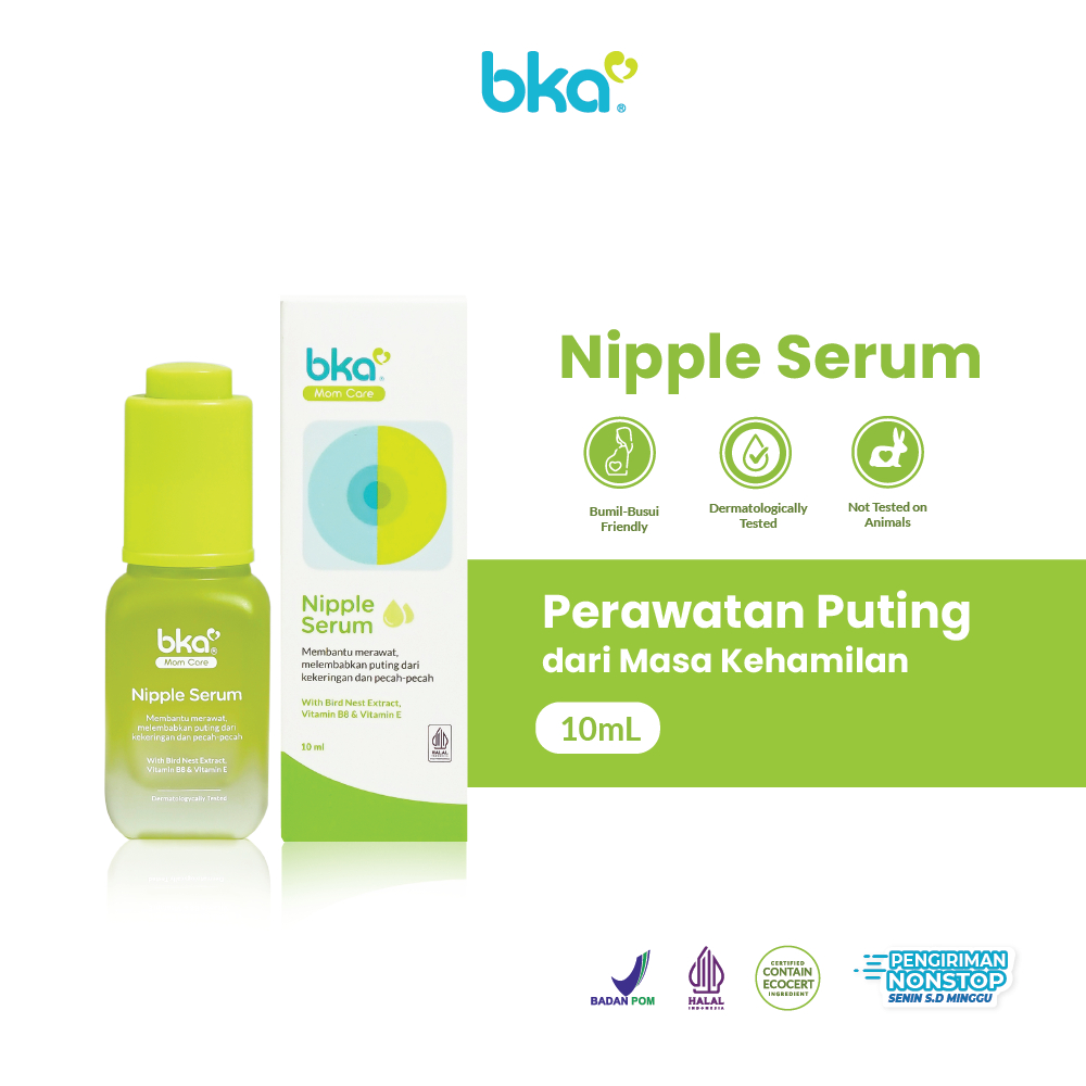 BKA Nipple Serum 10ml 20ml - Minimalistizing Sore Nipples | Nipple Care from Pregnancy Period