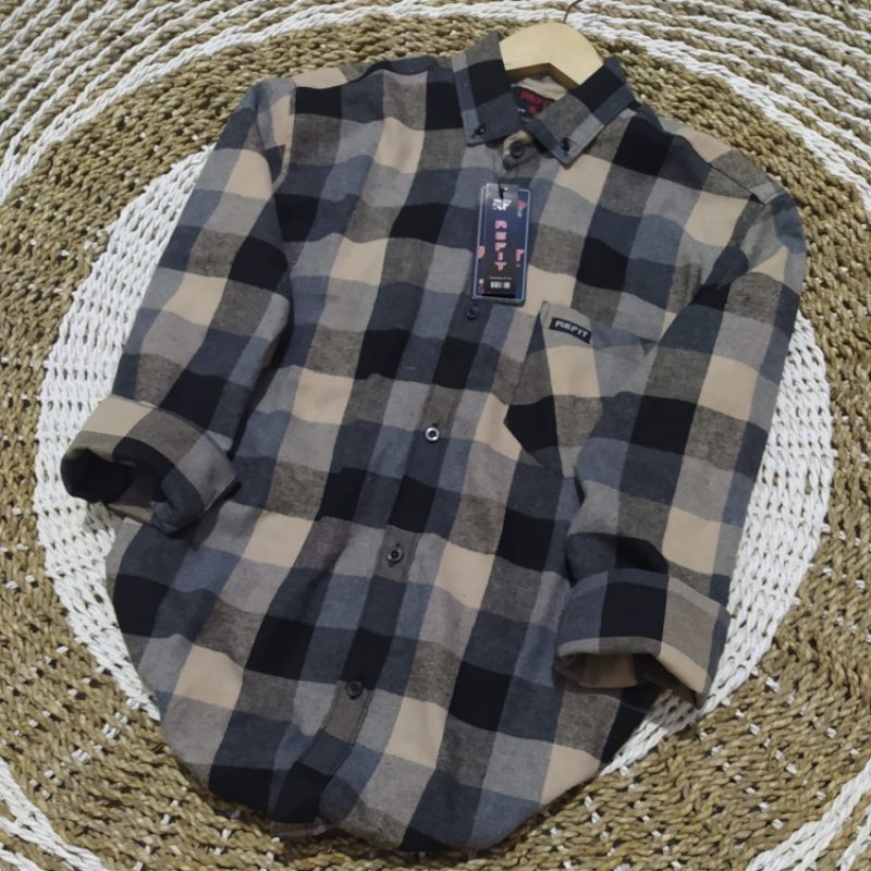 KEMEJA Men's and Women's Flannel Shirts with Sultan Motif, Long Sleeves, Distro Quality, Adult Flannel Shirts