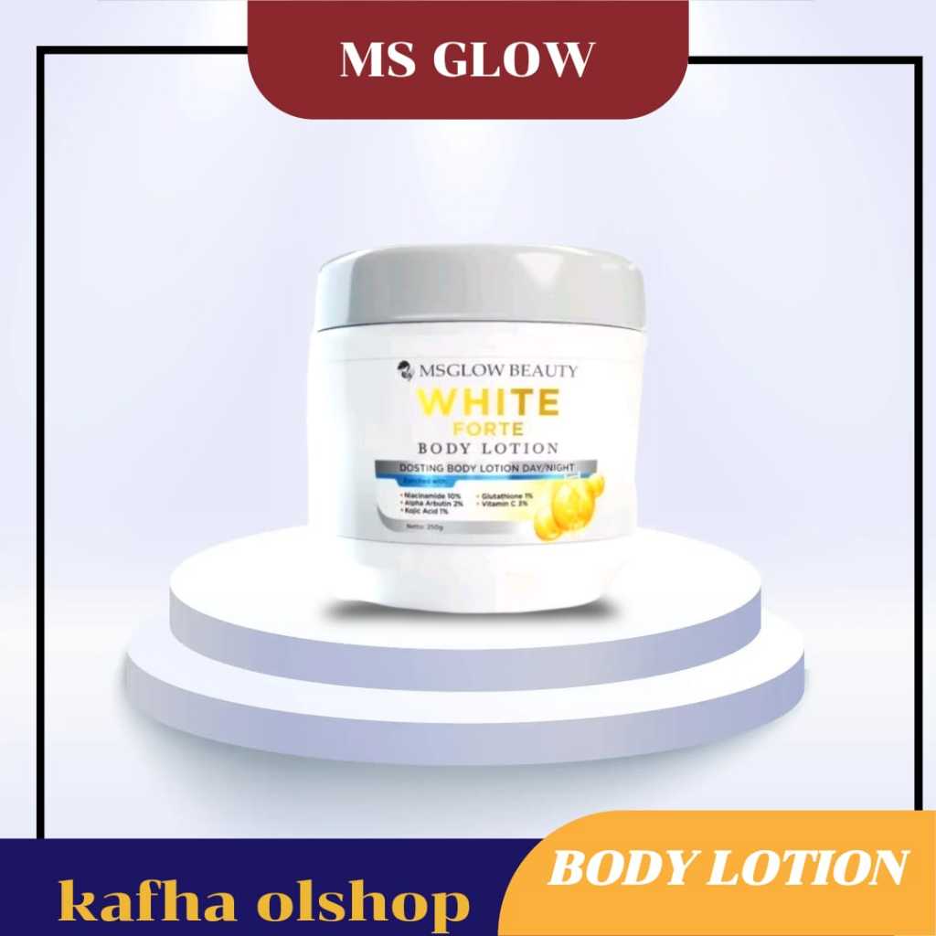 Ms Glow White Forte Body Lotion / MS Glow - White Forte Body Lotion - Day/Night Body Lotion