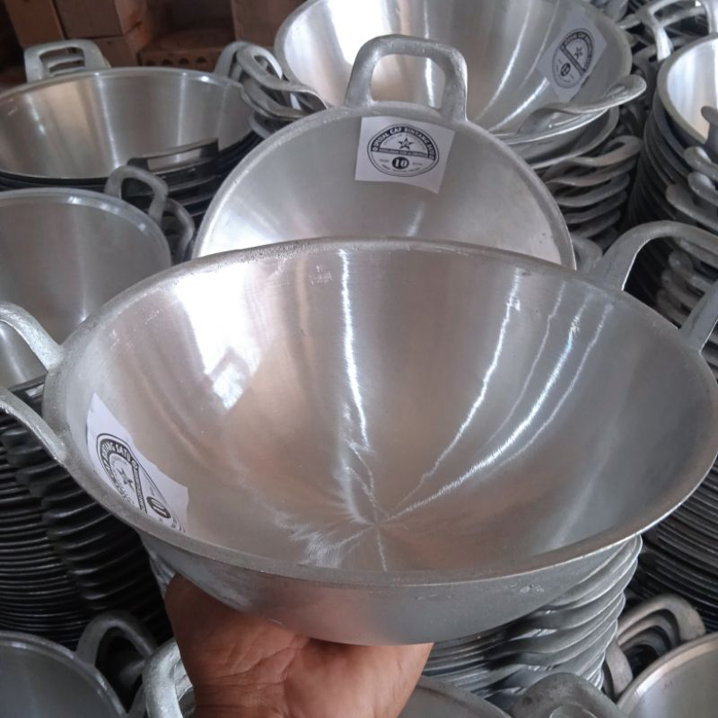 Concave frying pan no. 10 strong non-stick aluminum frying pan