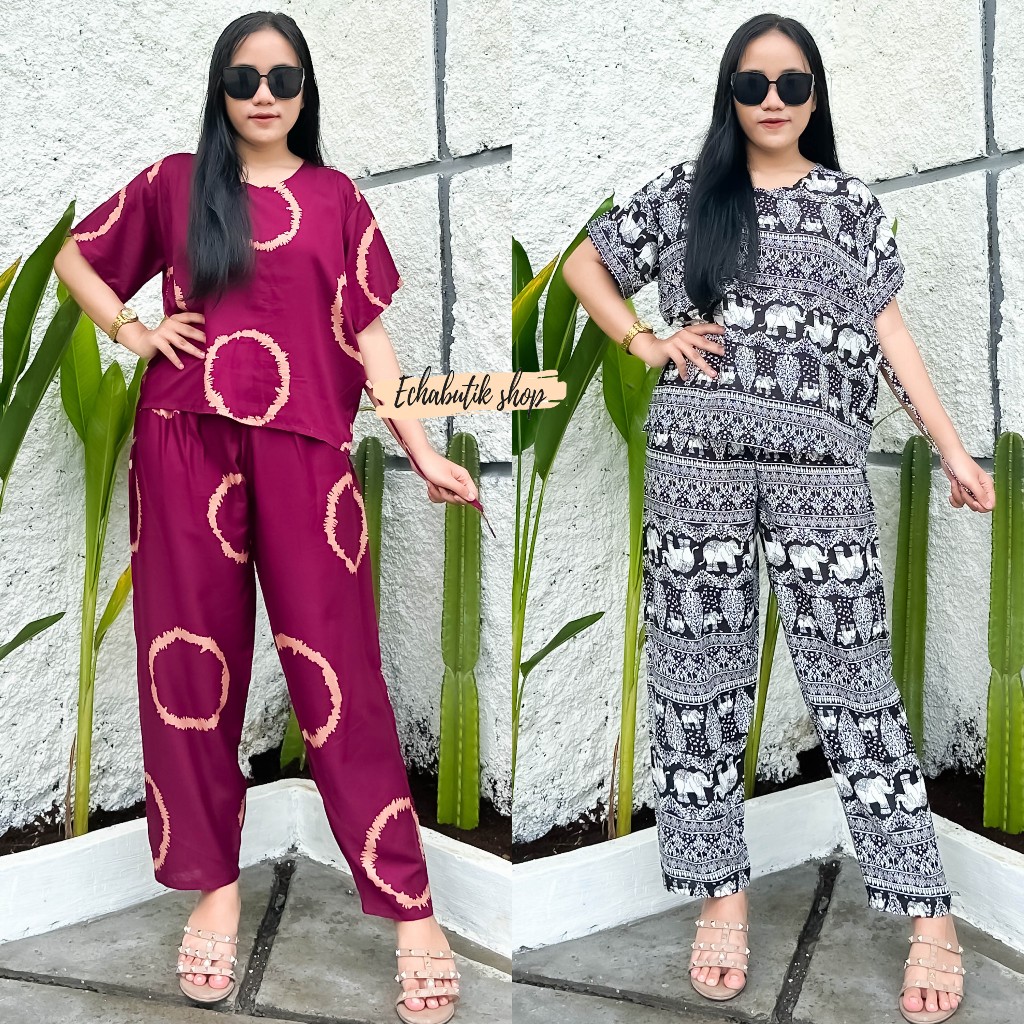BALI TIE DYE LONG BABYDOL SET