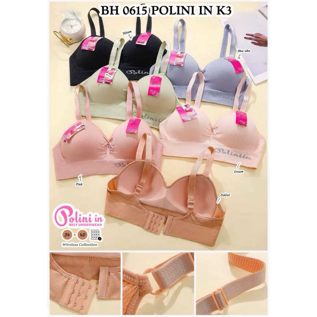 KATUN Premium Bra Knitted Bra Teenage Bra Adult Bra Push Up Bra Polini Bra Without Wire CUP A to B Polini 0615 Bra Cotton Bra Polini Bra Sorex Bra Sorex Bra Polini Bra Imported Bra