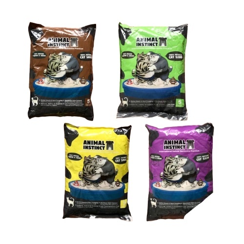 Premium Imported Animal Instinct Scented Clumping Sand 10 Liters Clumping Cat Litter/