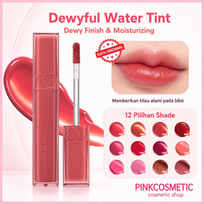 Rom&nd Dewyful Water Tint (Glossy Lip Tint Berpenghidratan)