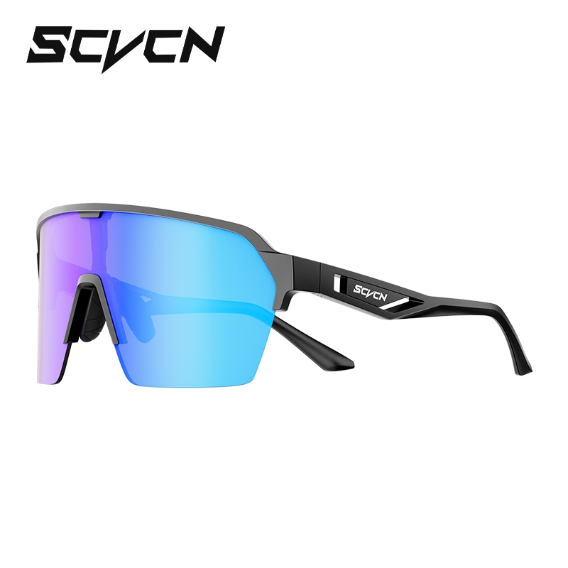 SCVCN UV400 Men's Fashion Sunglasses Running Skateboard Motorcycle Surfing Cycling Glasses