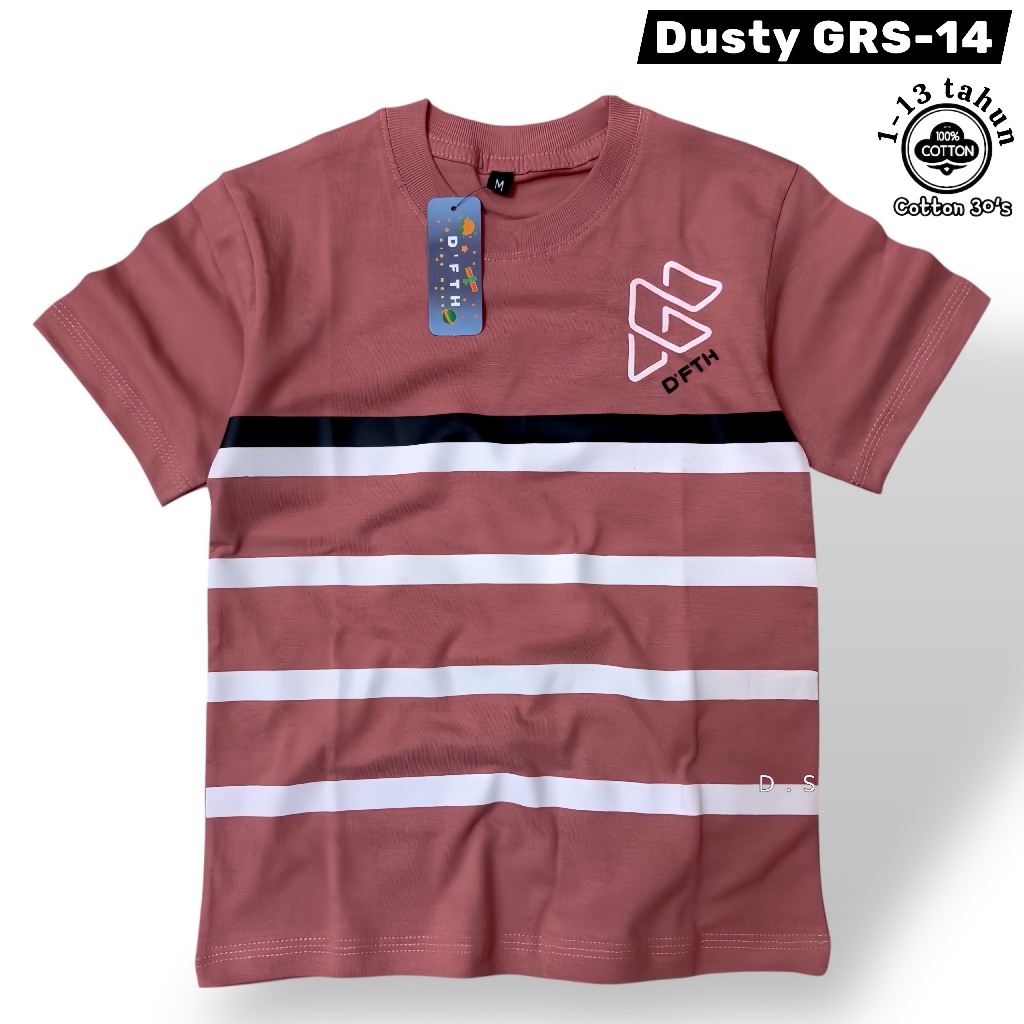 {D.Shelter} Latest Children's Distro T-Shirts Baju Budak Lelaki Tshirt Budak Lelaki Code GRS-14/Series GRS