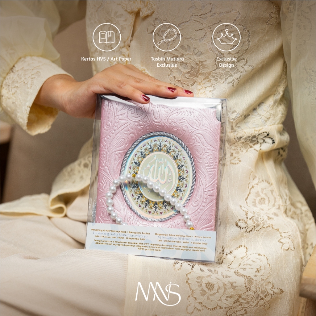Complete Yasin and Tahlil Book Majmu Syarif Hardcover Free Prayer Rug Tasbih Digital Tahlilan Souvenir 40 100 1000 Days KAYLA SERIES Unit