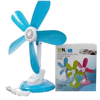 Meiko Hellyfan Clamp-on Table Fan Table Fan + Clip-on Fan/