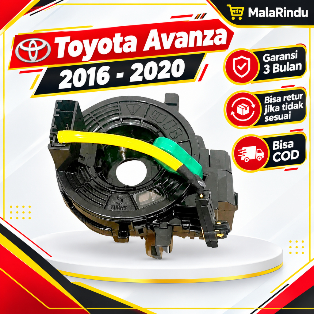 Spiral Cable Avanza Veloz Avansa Velos Grand Avanza 2016 2017 2018 2019 2020 Horn Kereta Horn