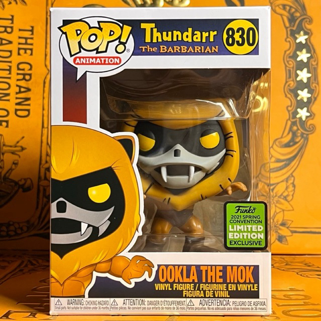 Funko Pop! Animation: Thundarr The Barbarian - Ookla The Mok 830 | ECCC 2021