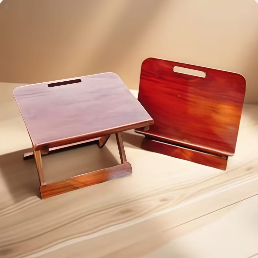 / rehal table, folding Al-Quran table, portable study and Koran reading table