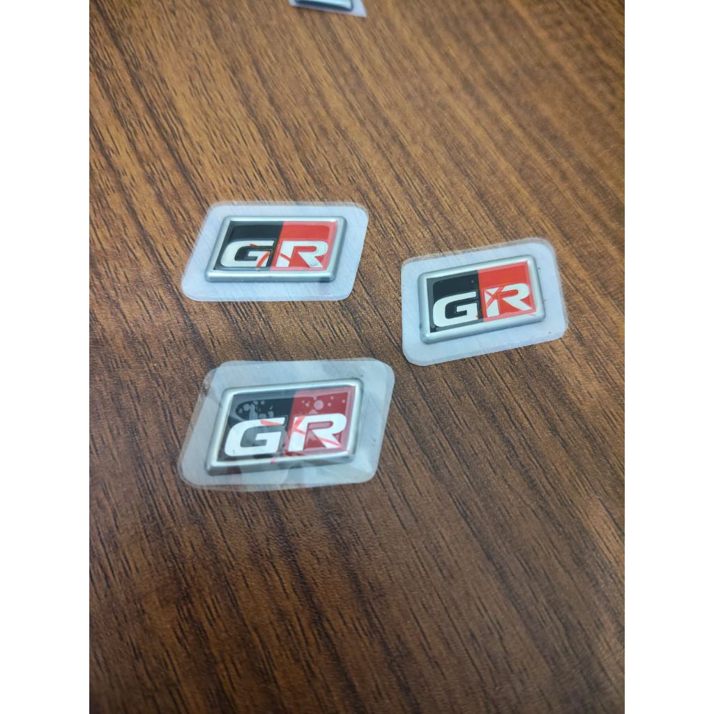 Original gr steering wheel logo emblem