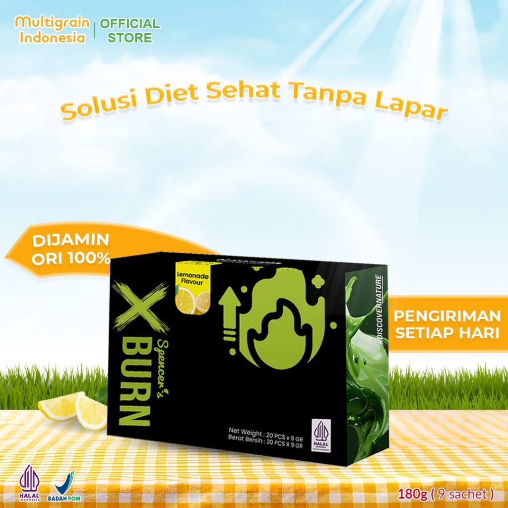 Spencer's Burn X Lemonade - Low Calorie Diet Fat Burner Slimming Solution