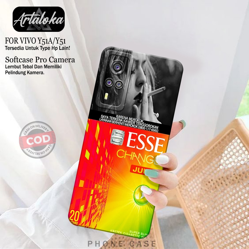 Softcase hp VIVO Y51A/Y51 Fashion Case RK Case VIVO Y51A/Y51 Silicone TPU Pro Camera Casing VIVO Y51A/Y51 Cover Cutehp Case Soft case Siliconehp Kesinghp Accessorieshp VIVO Y51A/Y51 Case