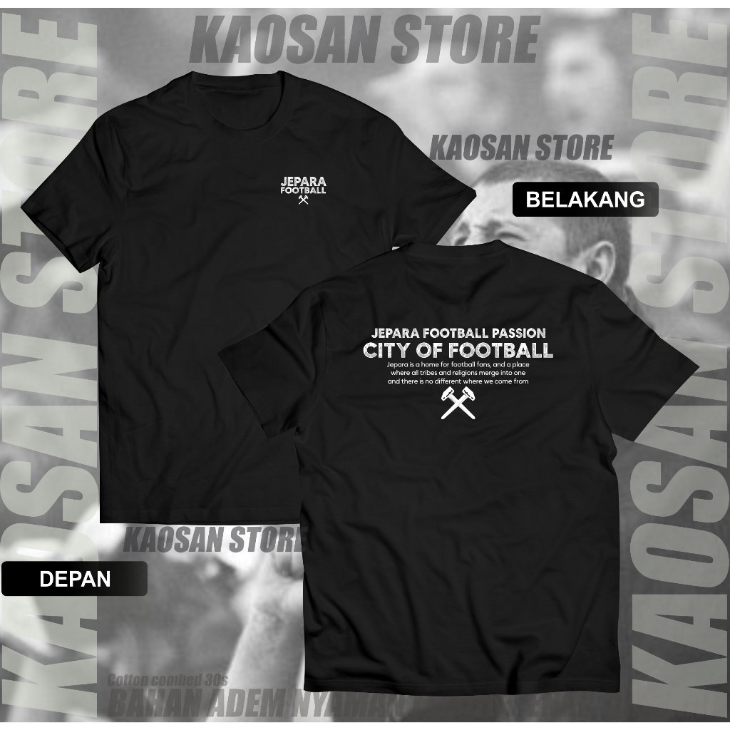 Jepara City of football t-shirt Jepara football supporter