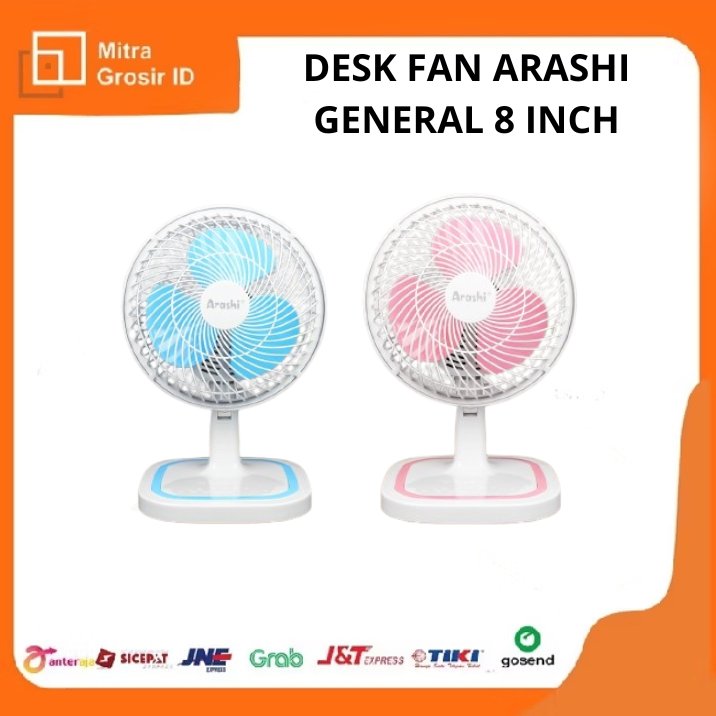 Arashi 8 Inch Fan 8 Inch Table Fan Arashi 8" Desk Fan