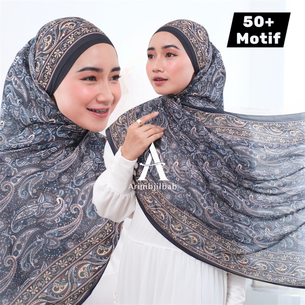 Turkish Pashmina Motif 180x75 Arabian Ceruty Pashmina Hijab with cashmere Motif, Turkish Motif