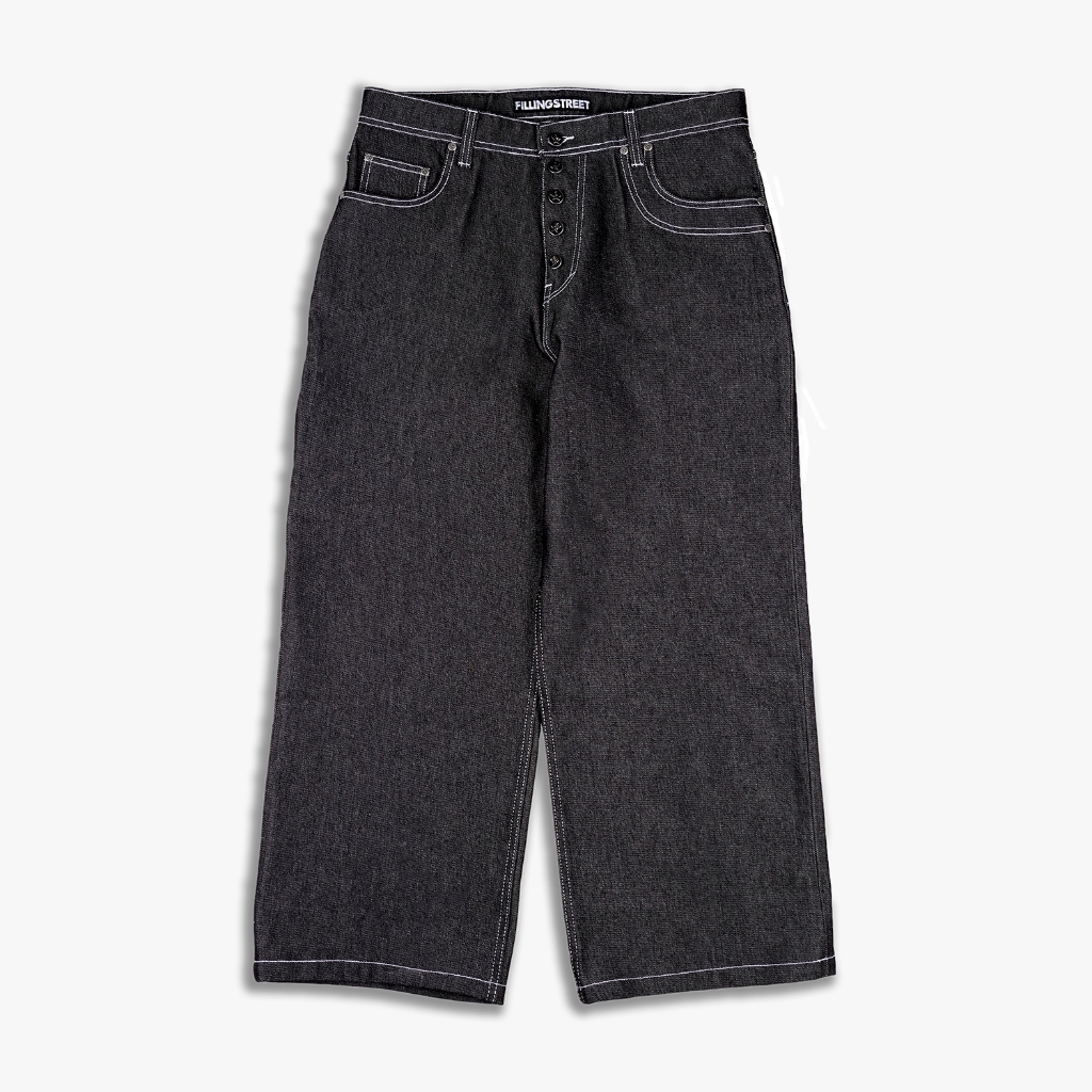 Selvedge Raw Denim Pants Fillingstreet - Boxout