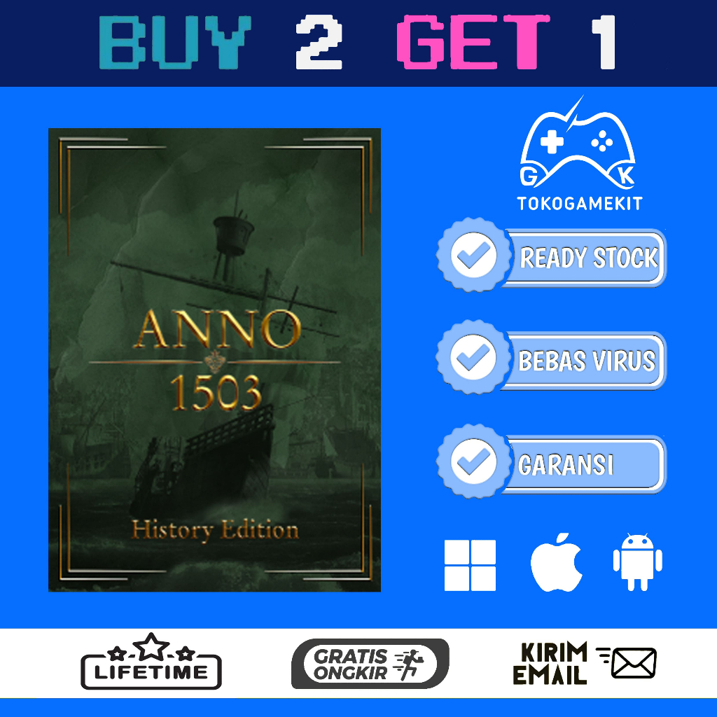 [G0041] Anno 1503 History Edition - Simulation, Strategy - PC Game
