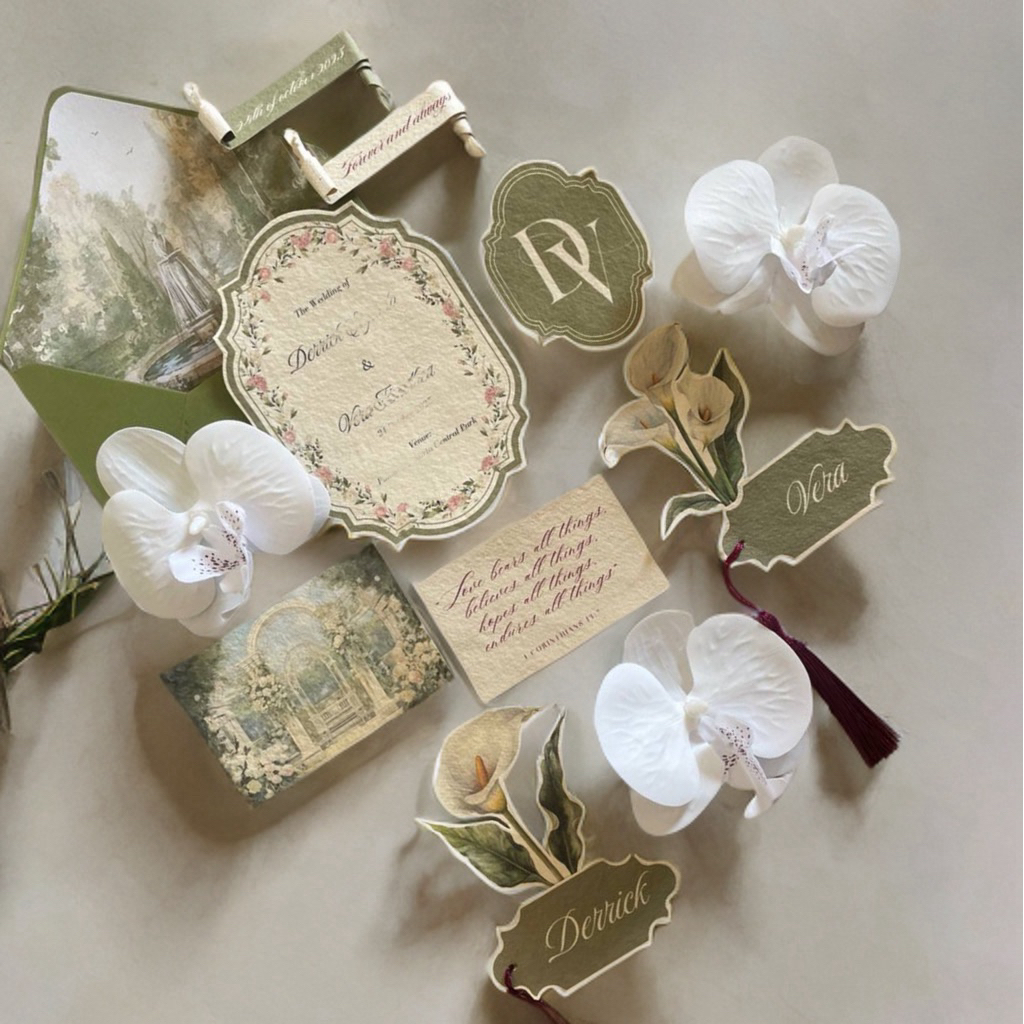NAVE ID Limited Wedding Keepsake Wedding Vows solemnization Engagement Calligraphy Keep Shake Invitation Single Content Wedding Card Custom Personalized Memories Flatlay Photograph