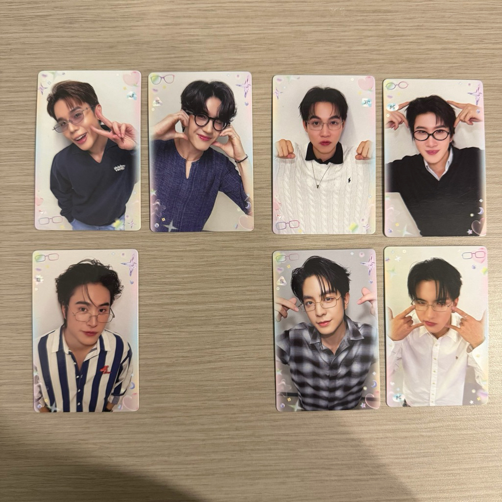 ALL EYES HERE JIMMYSEA FIRSTKHAOTUNG GEMINI SEAKEEN PHOTOCARD GMMTV